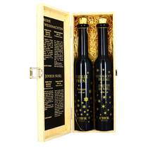 Etter Weihnachtsholzkistli, 1x 20cl Weihnachtspflümli-Liquer, 1x 20cl  Vieille Prune Hiver