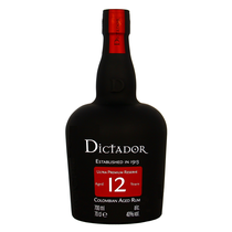 Dictador Colombian Rum Reserve Ultra Premium 12 J.